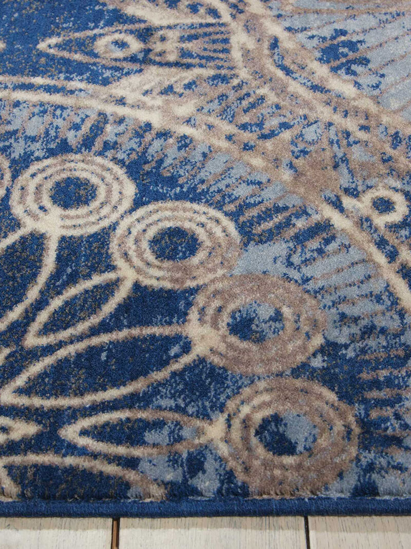 Somerset ST764 Denim 2'3" x 8' Rug