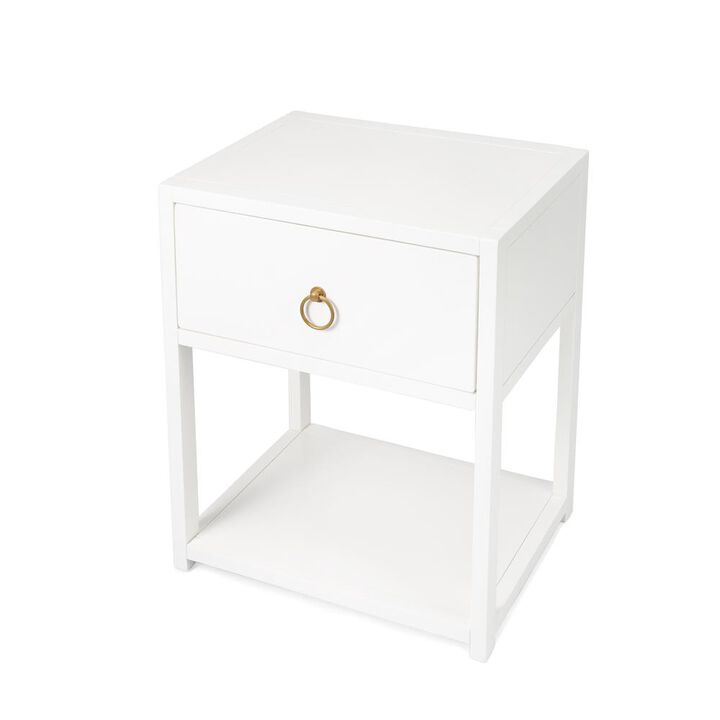 Butler Specialty Lark End Table, White
