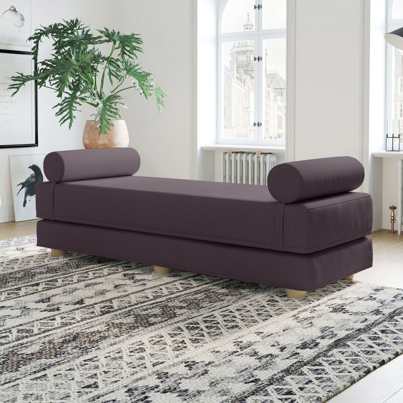 Jaxx Alon Daybed / Fold-Out Queen-Size Mattress - Microvelvet