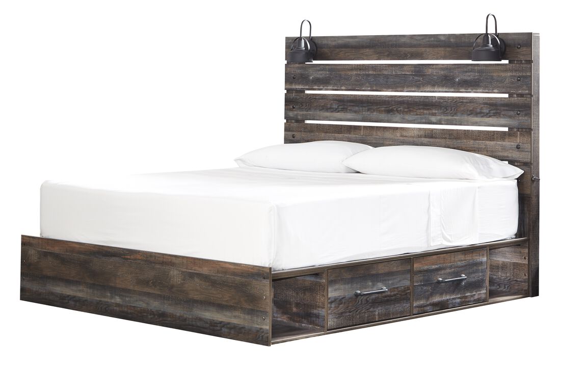 Drystan King Panel Storage Bed