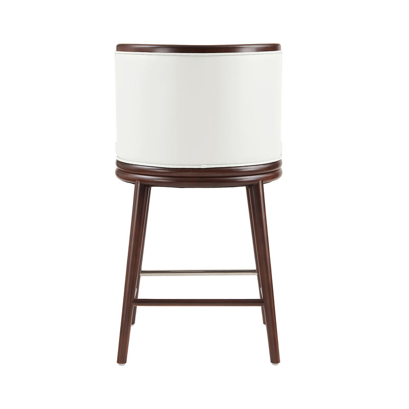Evalyn White Counter Stools (Set of 3)