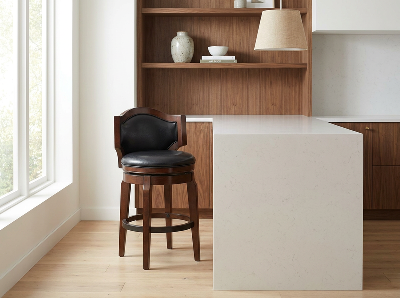 Jasper Swivel Barstool image number 1