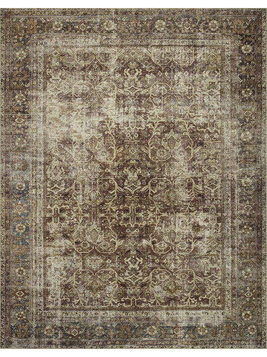 Sinclair SIN01 Rust/Lagoon 7'6" x 9'6" Rug