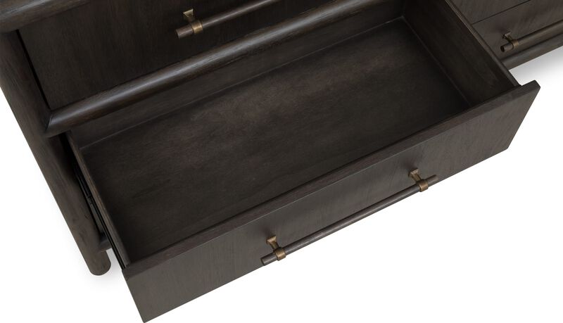 Dorsey Six Drawer Dresser in Basalt Grey image number 2