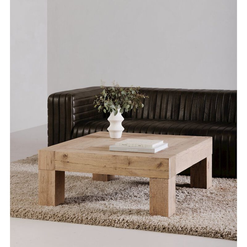 Moe's Home Collection Evander Coffee Table Aged Oak