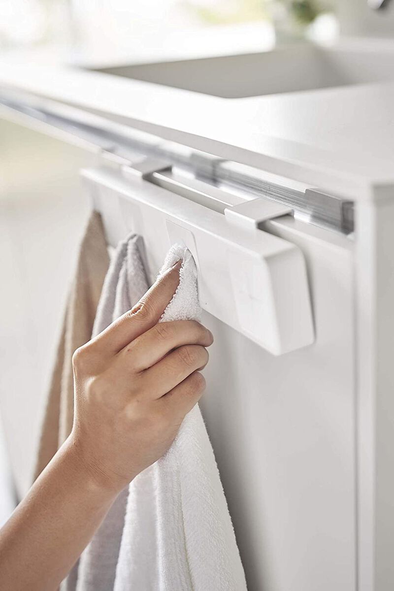 Push Dish Towel Holder