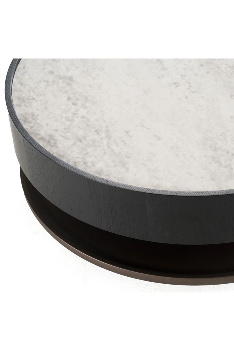 Ceramic Round Coffee Table | OROA Modern Miranda image number 4