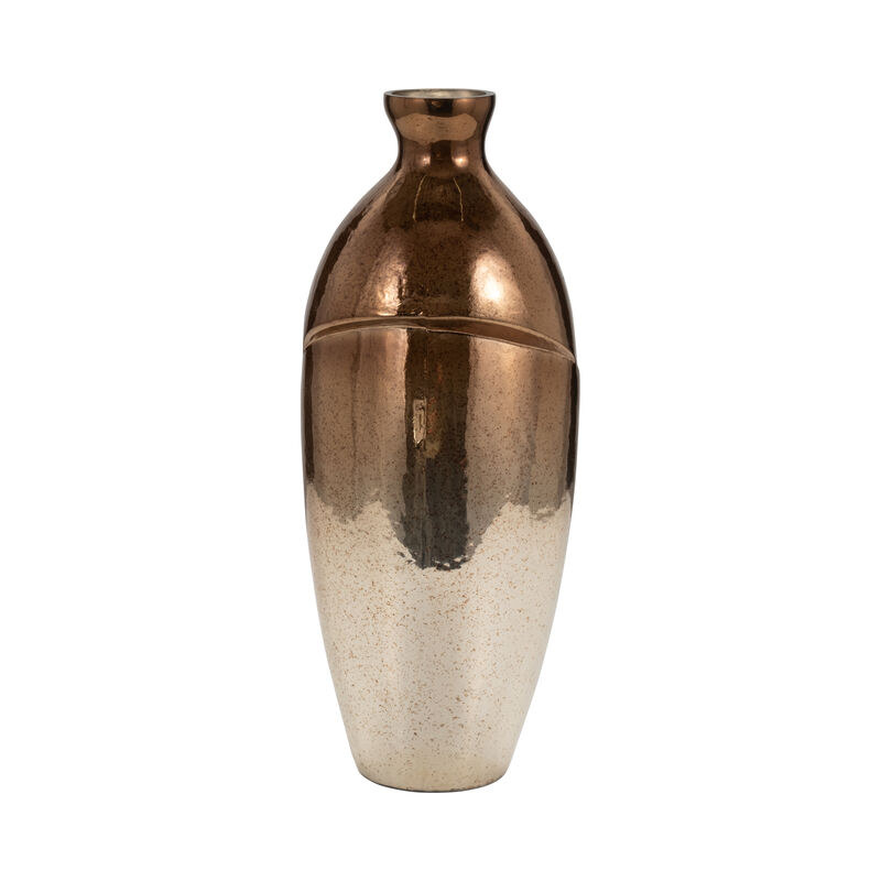 Glass 19" Abstract Vase image number 2