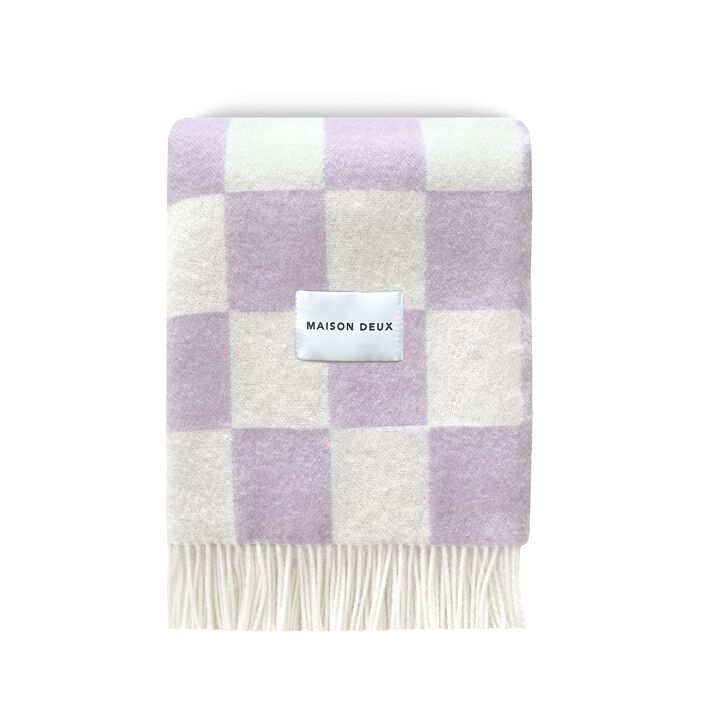 Blanket CHECKERBOARD 4.25 x 6.5ft