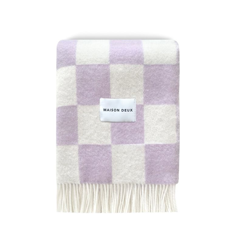 Blanket CHECKERBOARD 4.25 x 6.5ft image number 0