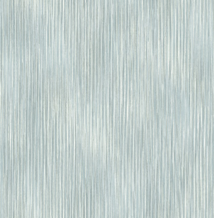 Largo Turquoise Striated Wallpaper