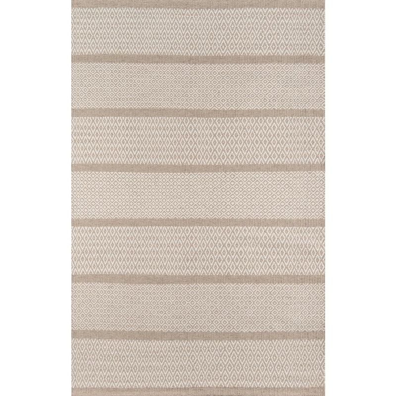 Momeni Contemporary Runner Area Rug, Beige, 2'3 X 8' Runner