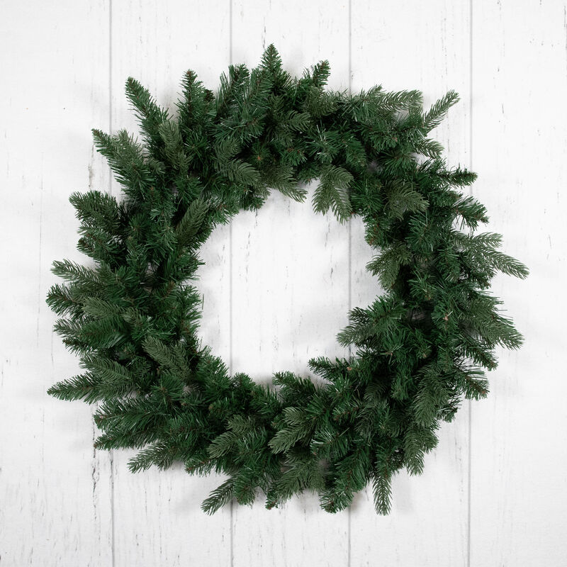 Mixed Eden Pine Artificial Christmas Wreath  30-Inch  Unlit image number 5