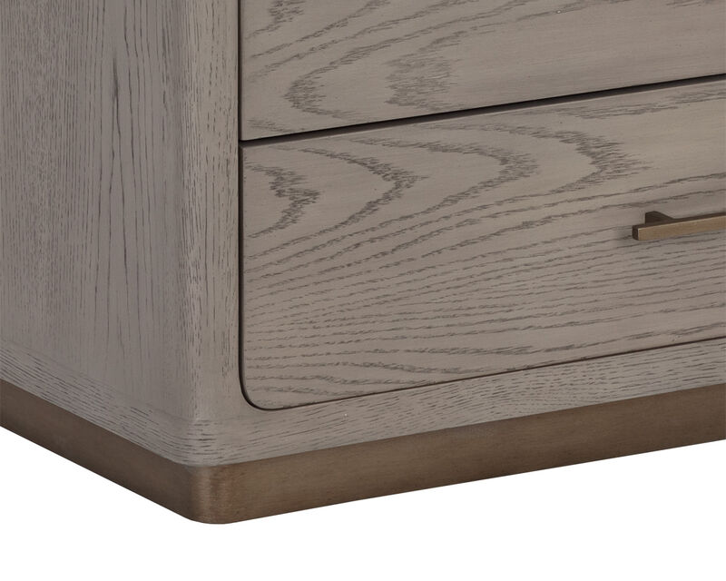 Redwood Grey Nightstand image number 5