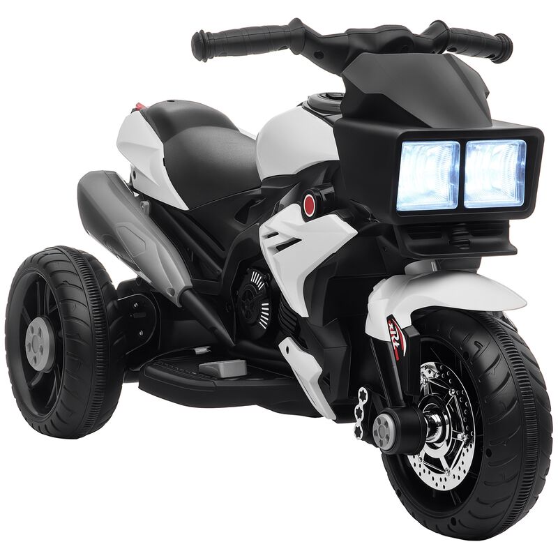 BreeBe 6V Kids Motorcycle Toddler Ride-on Toy, High-Traction Battery-Operated Mini Electric Motorbike with Forward/Reverse Switch, Music, Headlights, Horn image number 0