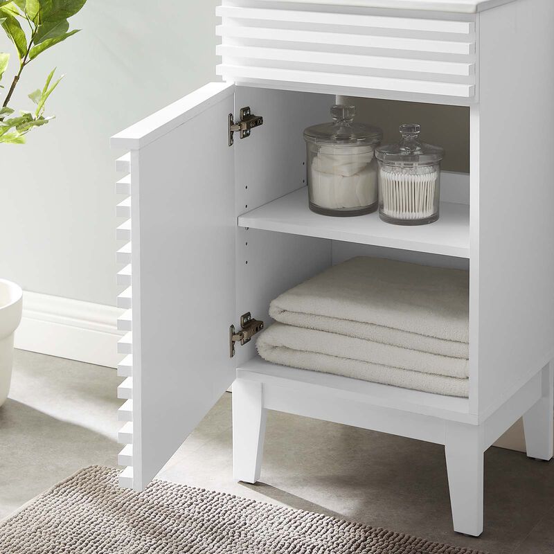 Render 18" Bathroom Vanity Cabinet image number 7