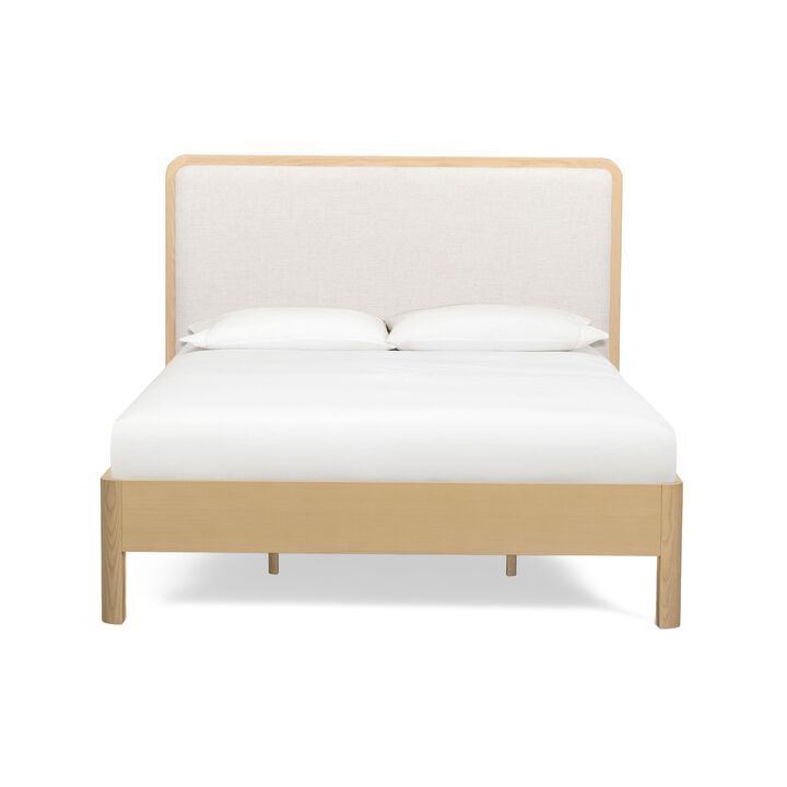 Rafaelle Natural Solid Ash Queen Bed
