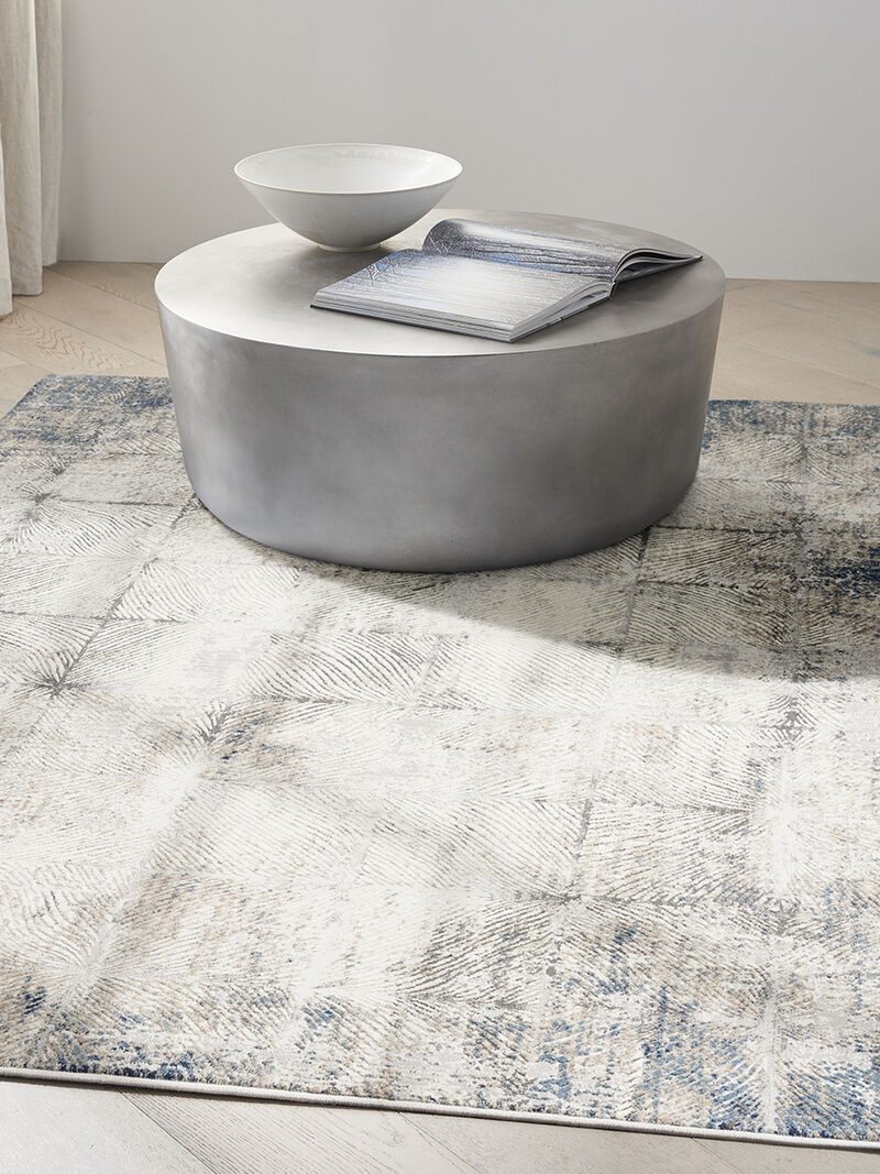 CK022 Infinity IFN03 Ivory/Gray 4' x 6' Rug