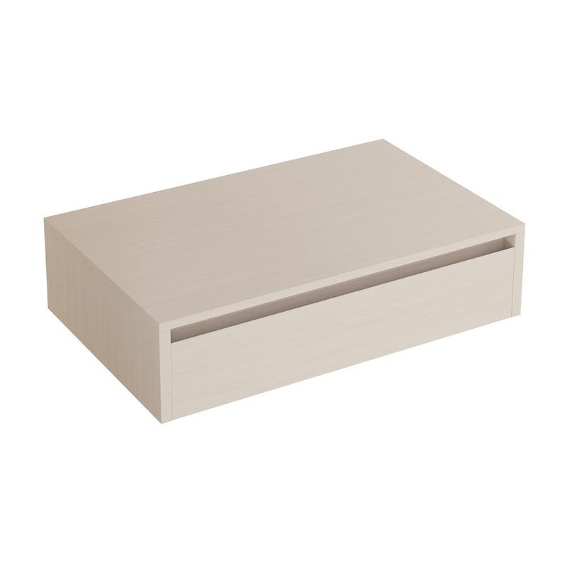 Avancer 36" Wall-Mounted Bathroom Vanity Cabinet without Top in White Oak image number 2