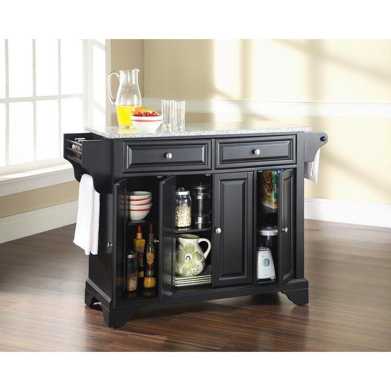 Lafayette Granite Top Full Size Kitchen Island/Cart