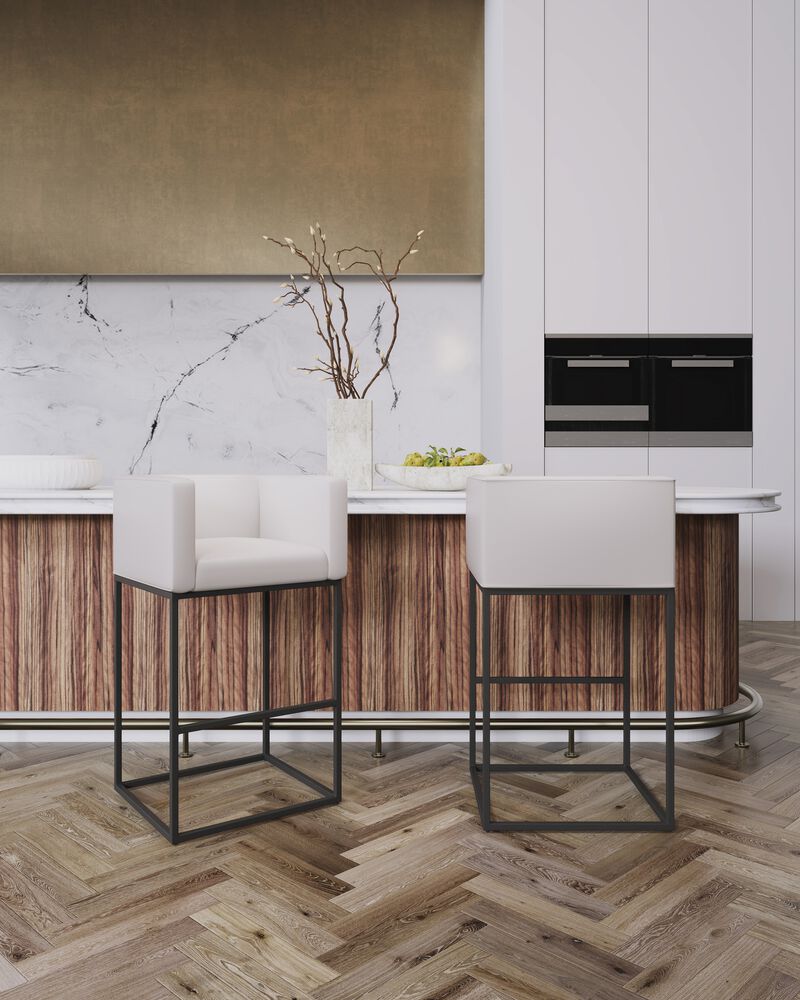 Embassy Cream Bar Stool