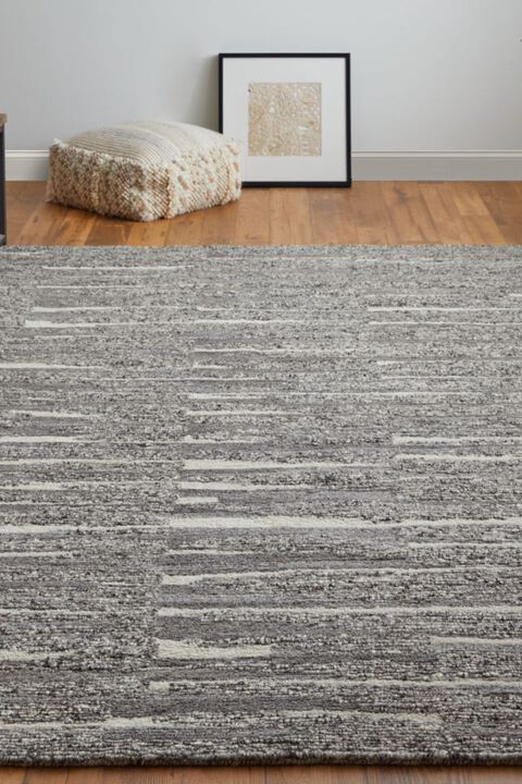 Navaro 8914F Charcoal/Ivory 8'6" x 11'6" Rug