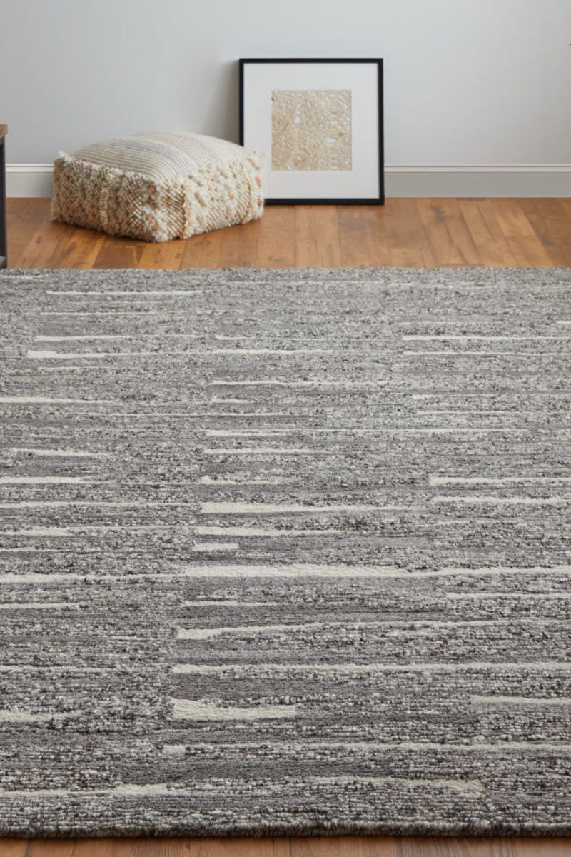 Navaro 8914F Charcoal/Ivory 8'6" x 11'6" Rug image number 1