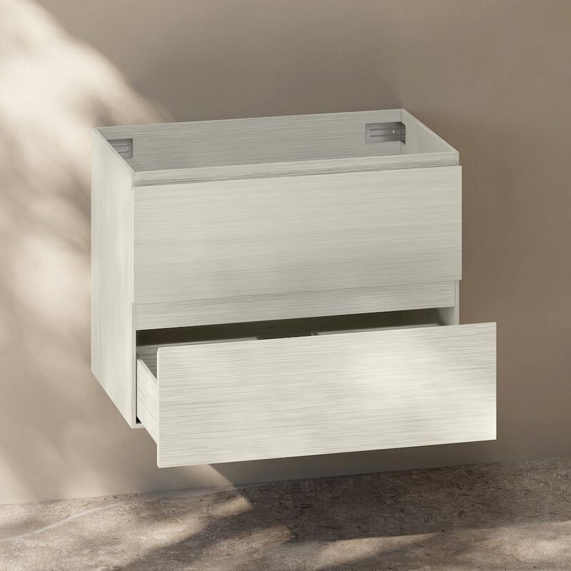 Liberte 30" Wall-Mounted Bathroom Vanity Cabinet without Top in White Oak image number 4