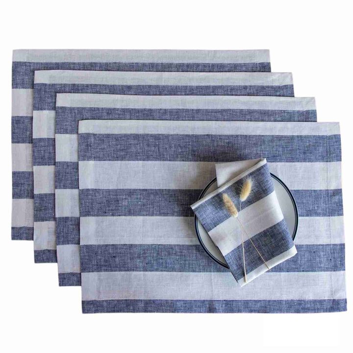 Linen Placemats - Cabana Stripe