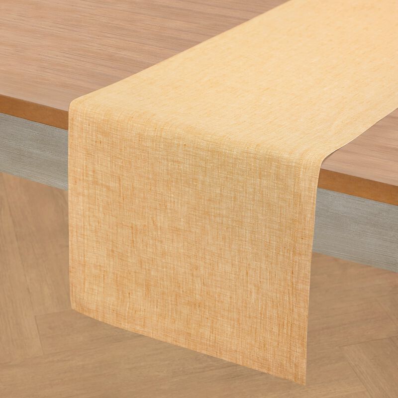 Solino Home Athena 100% Linen Table Runner &ndash; Handcrafted, Machine Washable, Perfect for Holiday and Everyday Dining