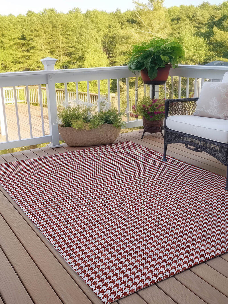 Hinton HN1 Red 3' x 5' Rug