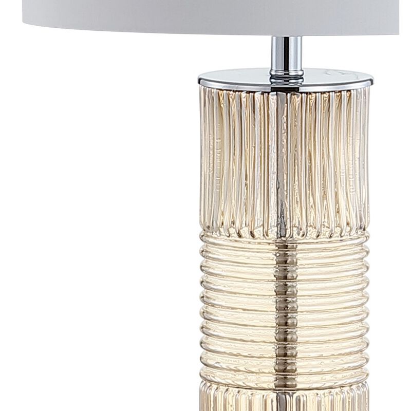 Genevieve Glass/Crystal LED Table Lamp