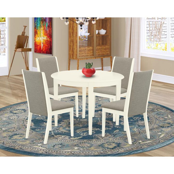 Dining Room Set Linen White