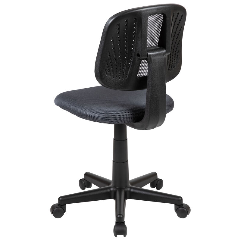 Flash Fundamentals Mid-Back Mesh Swivel Task Office Chair with Pivot Back image number 5
