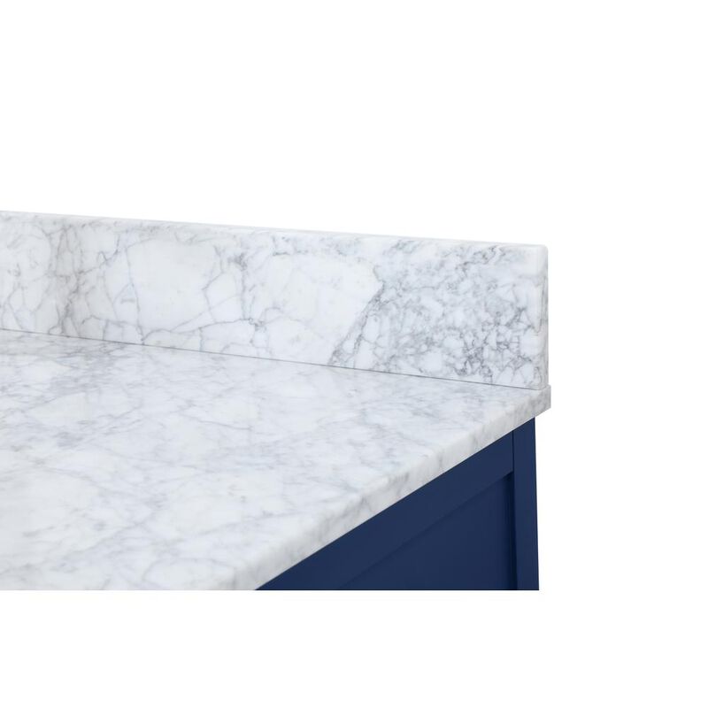 Elegant Kitchen and Bath 48 inch Single bathroom vanity in blue