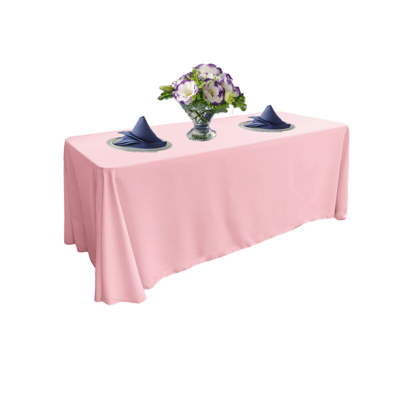 Polyester Poplin Tablecloth Rectangular Design for Dining, Weddings and Parties image number 1