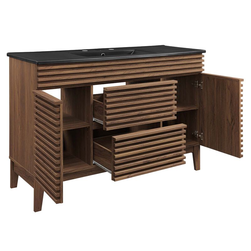 Render 48" Single Sink Bathroom Vanity image number 3