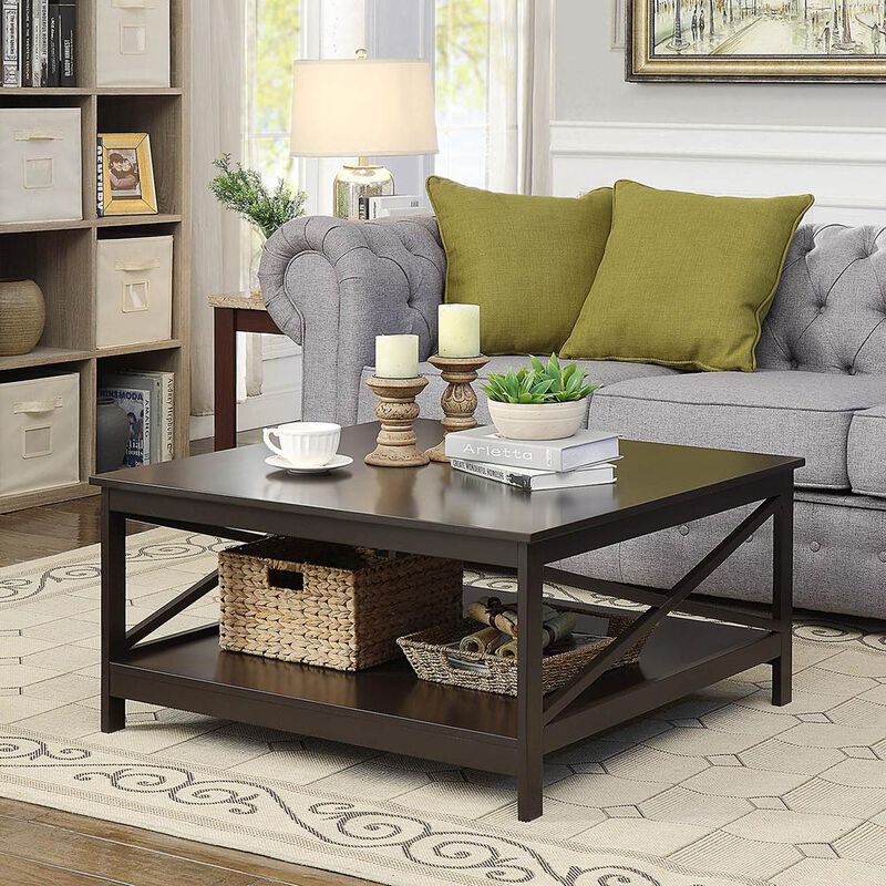 Convience Concept, Inc. Oxford 36  Square Coffee Table