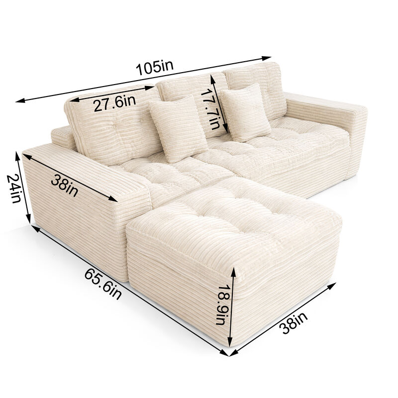 Donguf Sectional Sofa image number 3