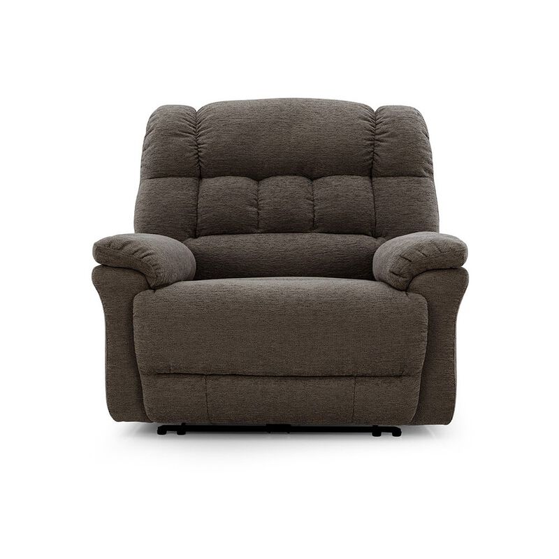Oversized Zero Gravity Recliner Chair for Big and Tall Adults – Heavy-Duty Big Man Power Recliner with Wide Seat, Supports Up to 450 lbs, Brown