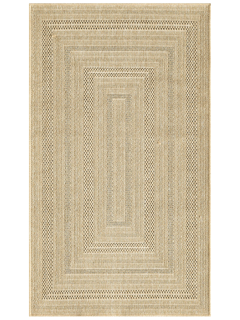 Tulum TLM04 Taupe/Gray 3' x 5' Rug