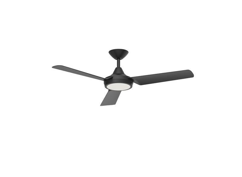 ENLIGHT 52" Smart DC Ceiling Fan with Light, Matter Smart Home Integration, CCT and Dimmable LED, 3 Blades, Damp/Outdoor Covered Rated image number 0