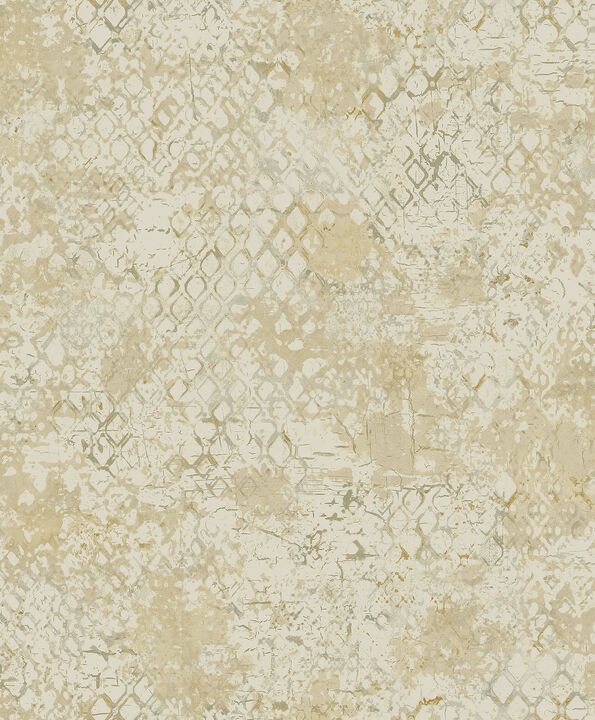 Zilarra Taupe Abstract Snakeskin Wallpaper (Set of 2)