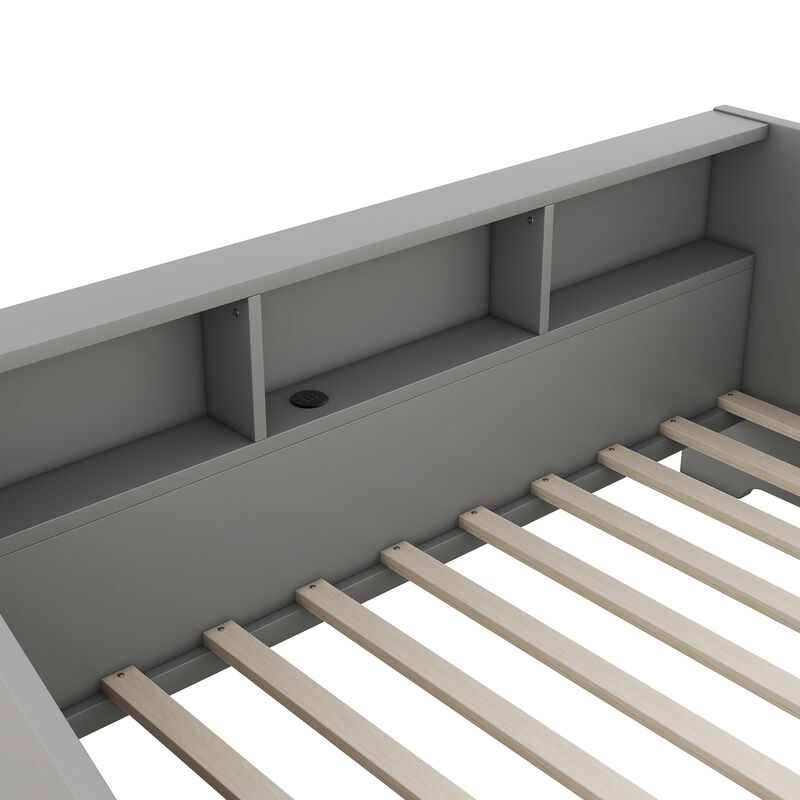 Merax Daybed Bed Frame with Storage image number 8