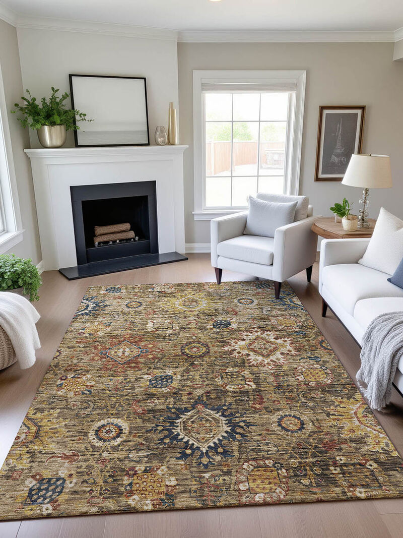 Silk Road SR9 Clove 3' x 5' Rug