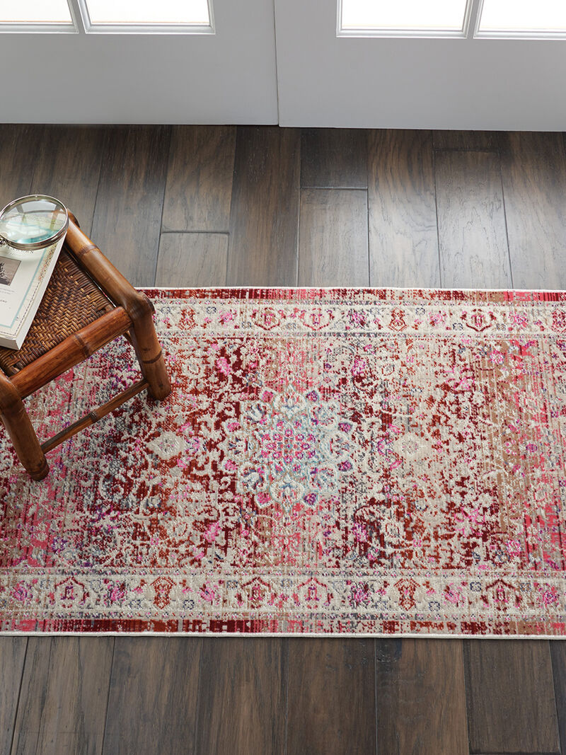 Vintage Kashan VKA01 Red 2' x 4' Rug