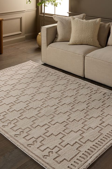 Jaida Dawson Ivory 8'10" x 12' Rug by Label J x Jaipur Living