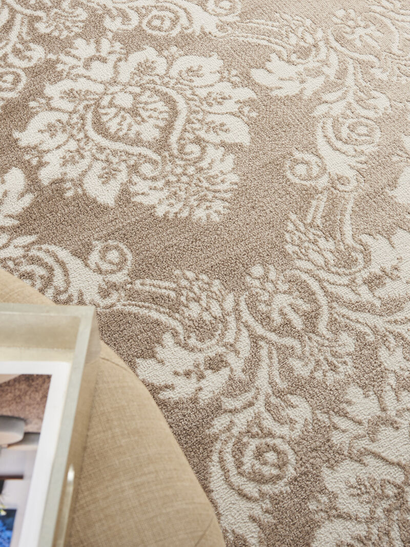 Elation ETN03 Ivory/Mocha 4' x 6' Rug