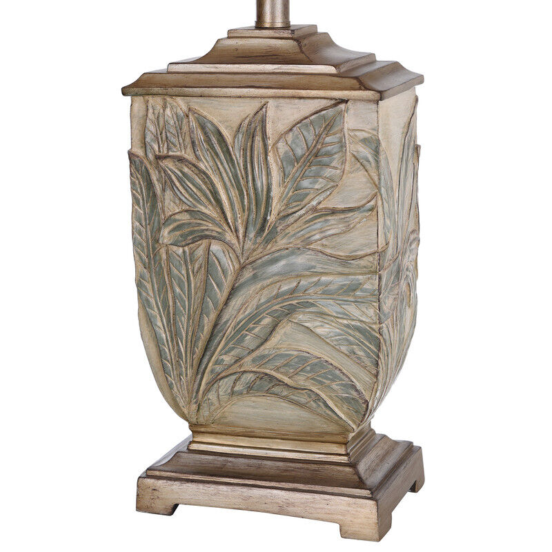 Palm Grove Relief Table Lamp