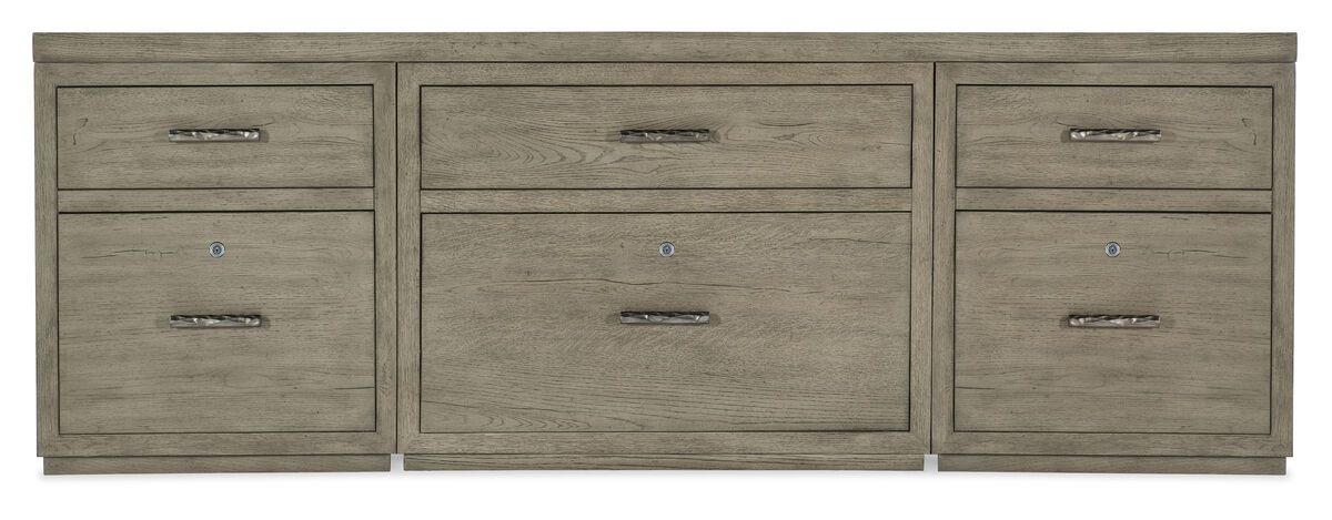 Linville Falls 84" Credenza with Two Files and Lateral File